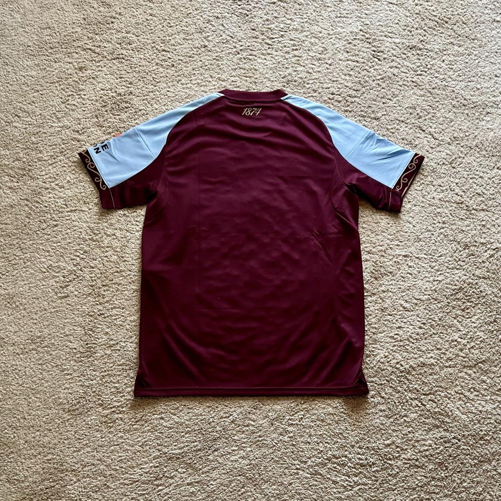 Rear of shirt