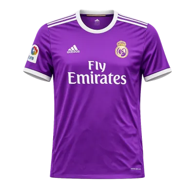 Presentation image of Real Madrid 2016/17 Adidas Away Shirt (Fly Emirates) - Men's Large